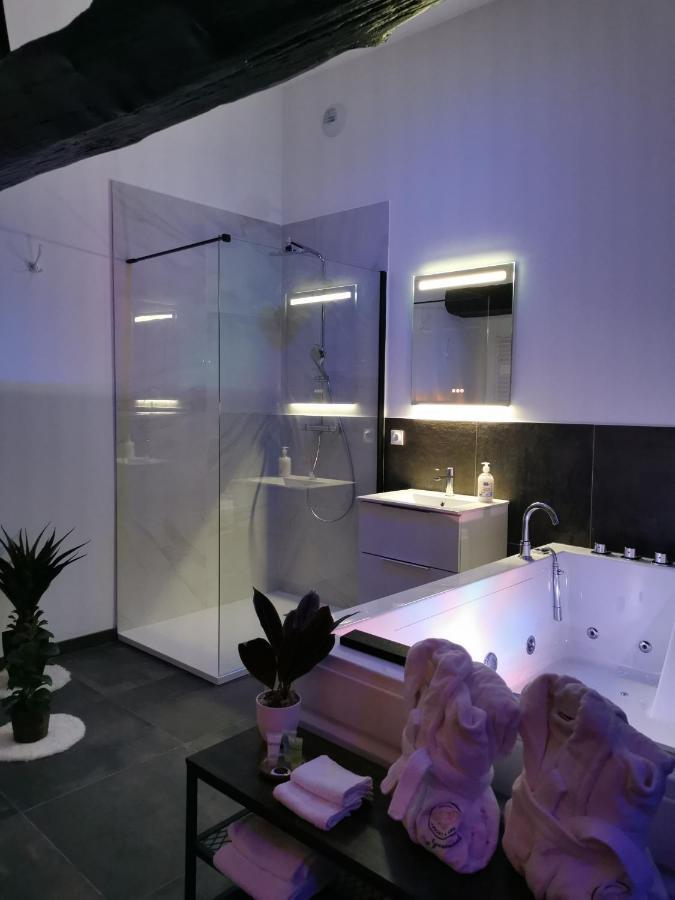 Les Sansonnets Appart & Spa Mezy-sur-Seine Eksteriør billede