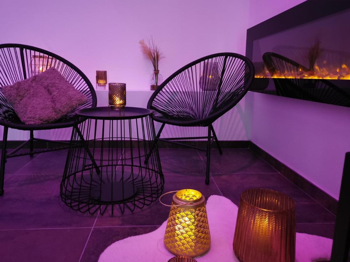 Les Sansonnets Appart & Spa Mezy-sur-Seine Eksteriør billede